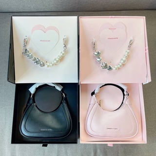 (ส่งฟรี+สด/ผ่อน+รับประกัน)กระเป๋าสะพาย Charles&amp;Keith ของแท้ของใหม่ การันตีถูกกว่าในช้อป