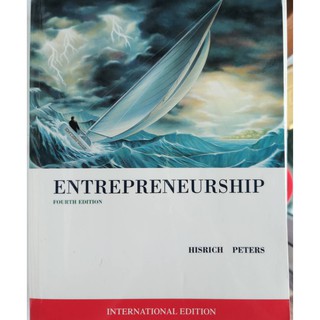 Entrepreneurship Fourth Edition  by Hisrich Peters