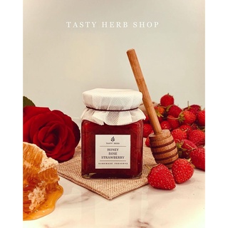 ราคาแยมผลไม้ Tasty Herb รสน้ำผึ้ง กุหลาบ สตรอเบอร์รี่ (Honey Rose Strawberry)