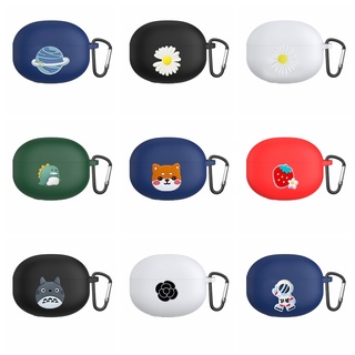 เคสซิลิโคนนิ่ม ลายการ์ตูนสัตว์ สําหรับหูฟังบลูทูธไร้สาย Soundpeats Free2