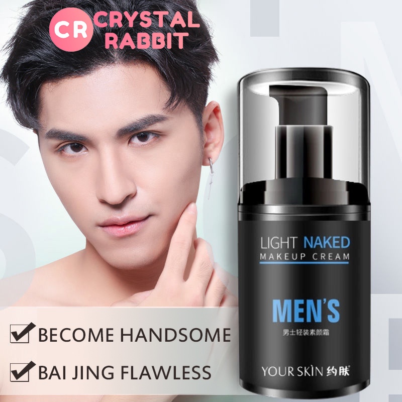 CRYSTAL RABBIT ครีมสำหรับผู้ชาย เซรั่มไฮยา ครีมหน้าขาวใสผู้ชาย ครีมทาหน้าผช ครีมปรับผิวกระจ่างใส เครื่องสำอางสำหรับผู้ชาย