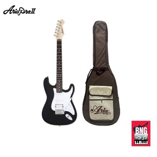 ARIA PRO II STG-004 BK กีตาร์ไฟฟ้า แอเรีย Electric Guitars **ฟรีกระเป๋า ARIA GIGBAG**