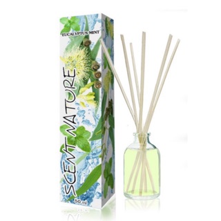 ยูคาลิปตัส มิ้น ก้านไม้หอมปรับอากาศ ขนาด 50ml. เซนต์เนเจอร์Scent nature