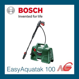 เครื่องฉีดน้ำแรงดันสูง BOSCH EasyAquatak 100 ปืนยาว