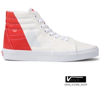 VANS SK8 HI MOCA  LOGO MARSHMALLOW SNEAKERS สินค้ามีประกันแท้