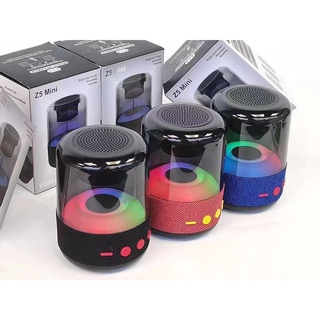 Z5 Mini ลำโพง Subwoofer บลูทูธขนาดพกพา ไฟ LED เสียงเน้นๆ Wireless Blue Tooth Speaker