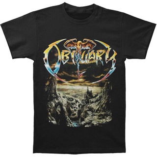 ใหม่ เสื้อยืด ลาย Obituary S T2030 สําหรับผู้ชาย