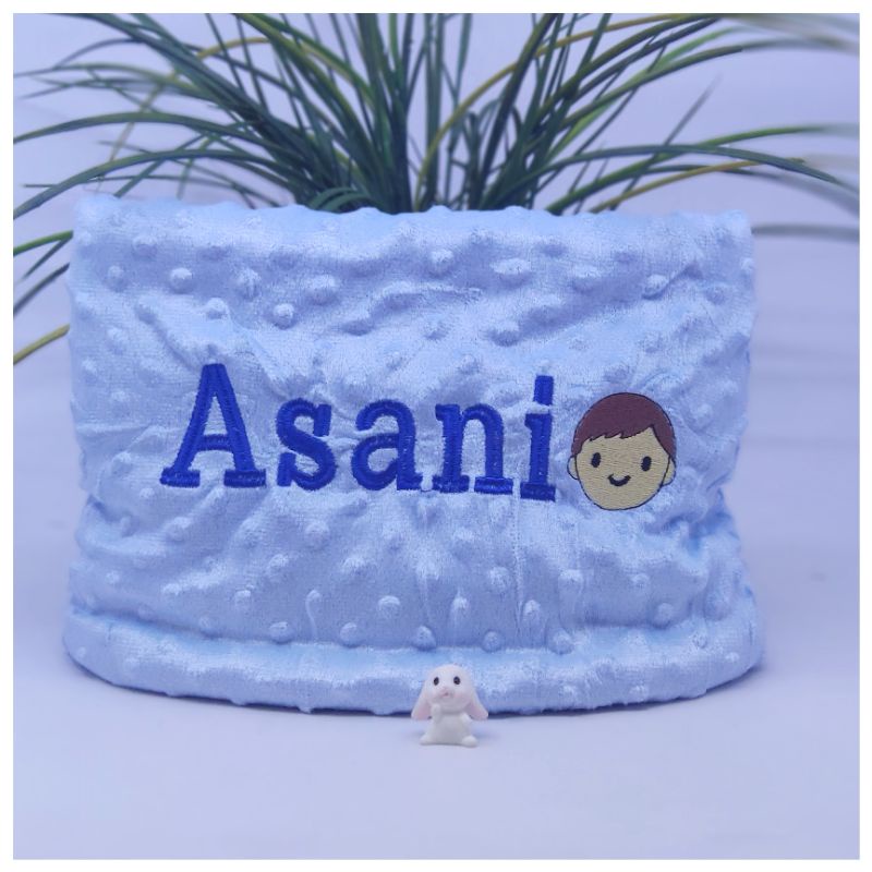 พร้อมส่ง ผ้าห่มเด็ก ผ้าห่มปักชื่อ ผ้านุ่มมาก ราคาพร้อมปักชื่อ+อิโมจิฟรี