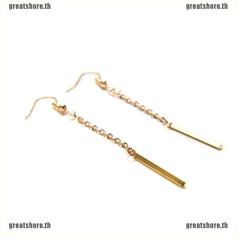 Fashion Jewelry Womens Gold Plated Long Dangle Drop Chain - greatshore ...