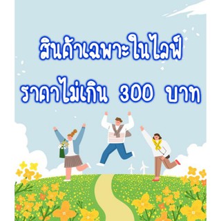 สินค้าราคา 200-300 เฉพาะในไลฟ์