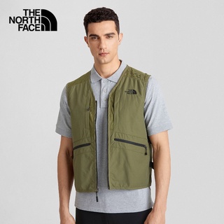 THE NORTH FACE M HERITAGE VEST -AP -BURNT OLIVE GREEN เสื้อ เสื้อแขนกุด เสื้อผ้าผู้ชาย