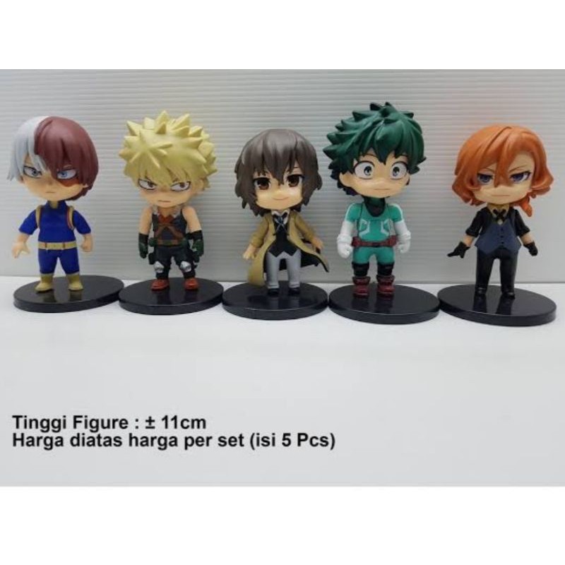 Boku No Hero Academia Action Figure Set 5 ชิ้น