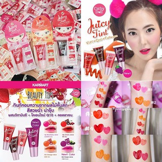 ใหม่ ❗แท้💯 ลิปทิ้น Juicy Tint 7.5g Cathy Doll (ม่วง/ส้ม /เชอรี่ เลิกผลิต )