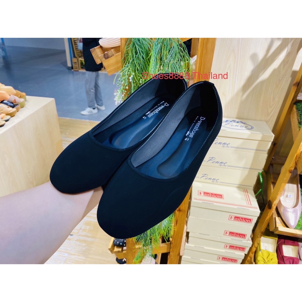 Shoes8888 Thailand รองเท้าคัทชู ดำหนังนูบัส ไซล์36-45