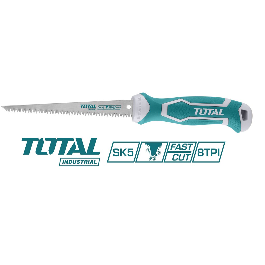 Total เลื่อยตัดแผ่นยิปซั่ม / เลื่อยตัดฝ้า ขนาด 6 นิ้ว รุ่น THWBSW66,THWBSW626