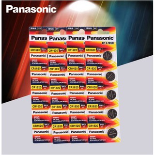 Panasonic แบตเตอรี่ CR1620 BR1620 DL1620 3V button battery.