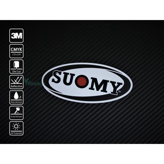 สติ๊กเกอร์ติดรถ Sticker หมวกกันน็อค Suomy Helmet 079