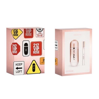 น้ำหอม แท้100% Carolina Herrera 212 Vip Rose Travel 90ml + 10ml gift set