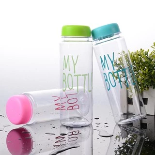 AD159_Shop✅My bottle ขวดน้ำพลาสติก คละสี กระบอกใส่น้ำ 500 ml💯/ราคาถูก