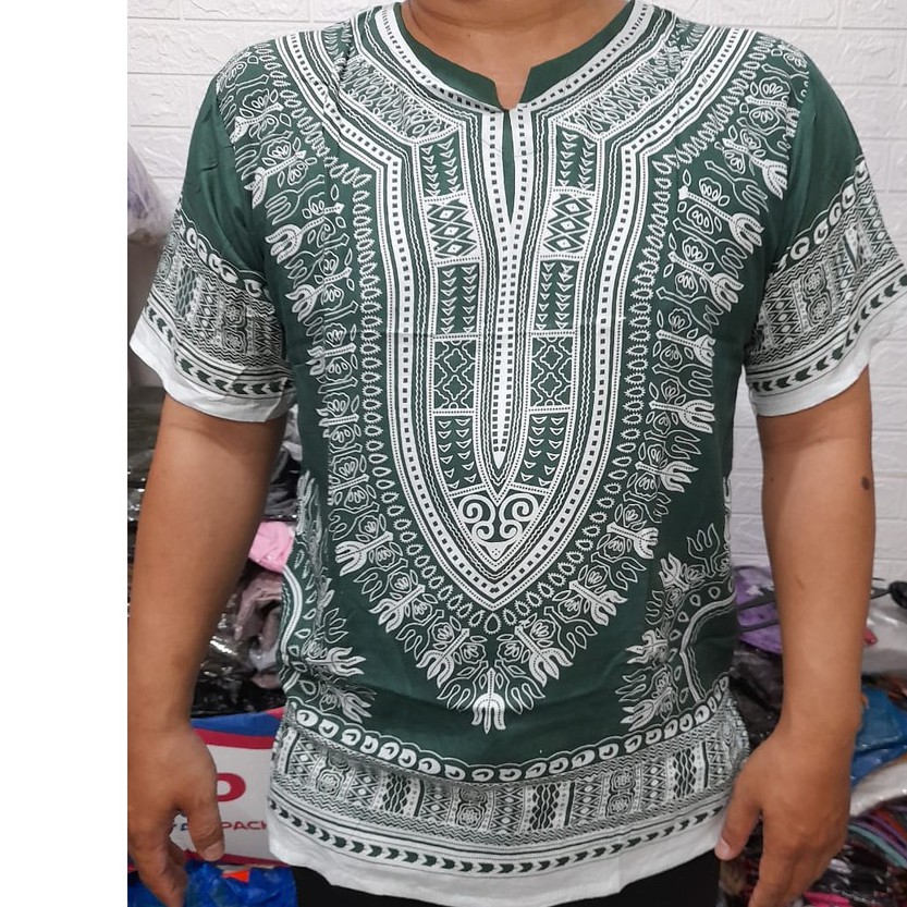 Uje Color Motif Bali Top - SFShop