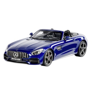 Mercedes-Benz รถโชว์ Mercedes-AMG GT C Roadster, brilliant blue metallic, 1:18/Norev