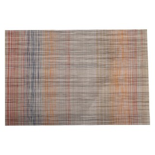 ที่รองภาชนะ แผ่นรองจาน WOVEN สีส้ม อุปกรณ์บนโต๊ะอาหาร ห้องครัวและอุปกรณ์ PLACEMAT WOVEN ORANGE