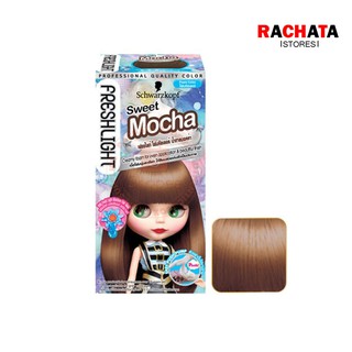 Schwarzkopf Freshlight Foam Color SWEET MOCHA โฟมเปลี่ยนสีผม สีน้ำตาลมอคค่า 1 กล่อง