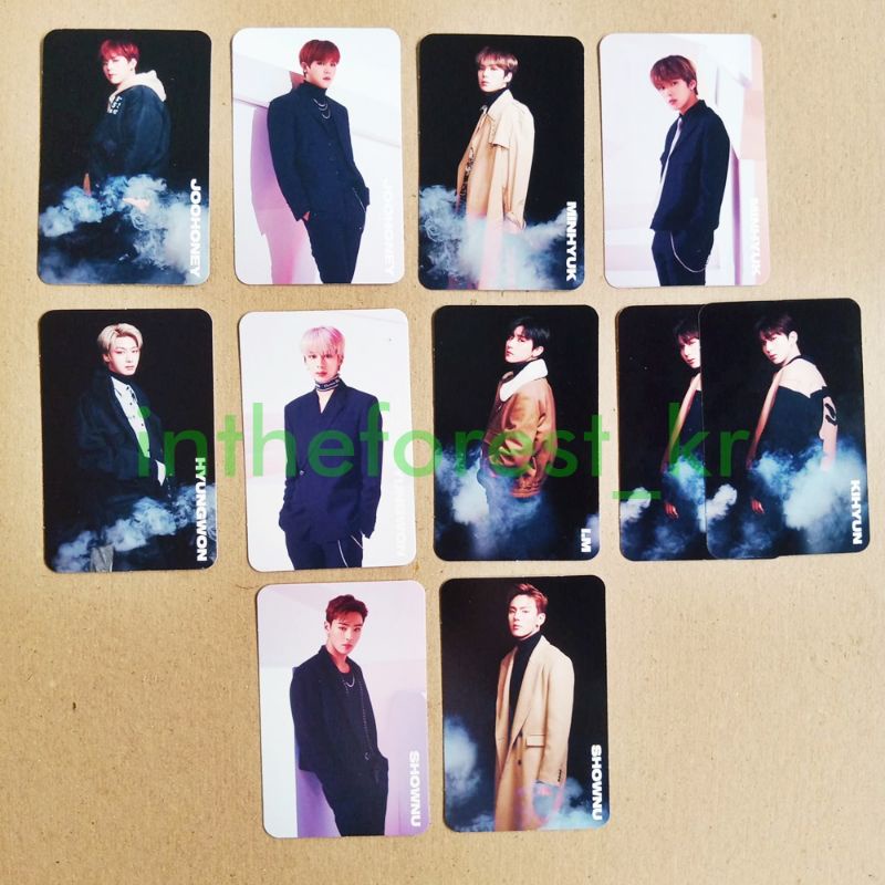 PC/PHOTOCARD MONSTA-X SHOOTING OUT JAPAN, MX HYUNGWON SHOWNU JOOHONEY MINYUKI KIHYUN IM