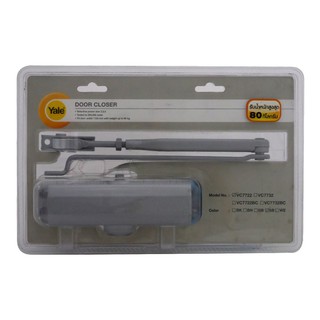 โช๊คอัพธรรมดา YALE VC7722 สีเงิน YALE VC7722 SV DOOR CLOSER