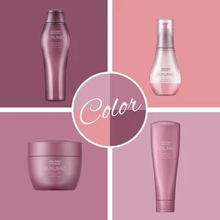 SHISEIDO SUBLIMIC Luminoforce Brillian Oil 100 ml. ออยล์บำรุงสำหรับผมทำสี สูตรบางเบา