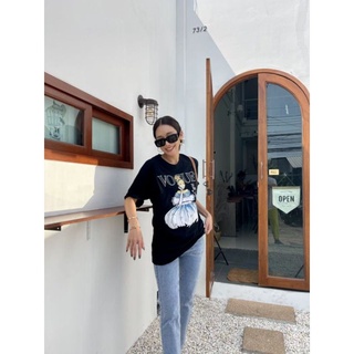 เสื้ิอยืดแฟชั่นรูปเจ้าหญิง​ ฟรีไซส์  ทรงสวย​ เนื้อผ้านิ่ม