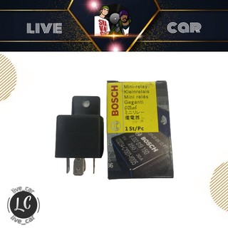 รีเลย์ BOSCH แท้ 12V/30A 5 ขา รีเลย์ BOSCH 12V 30A แท้ Made in Portugal ใช้งานกับไฟ DC 12V  ราคา 109 บาท