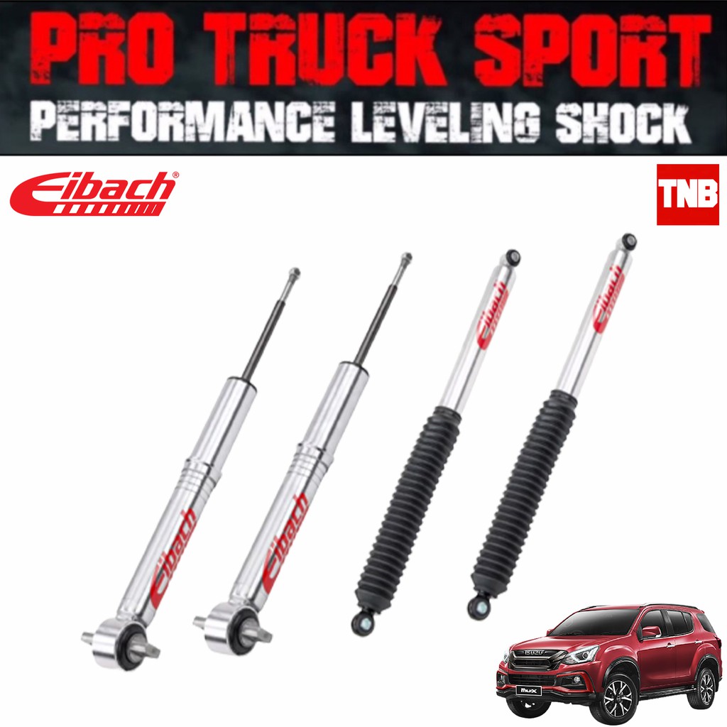 Eibach โช๊คอัพ Isuzu Mu-x ปี 2013-2019 อีซูซุ มิวเอ็กซ์ MonoTube ProTruck Sport