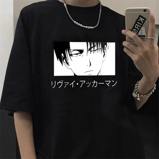 เสื้อยืด พิมพ์ลายกราฟฟิค Shingeki No Kyojin Attack on Titan 90s สไตล์ญี่ปุ่น ฮาราจูกุ สําหรับผู้ชาย