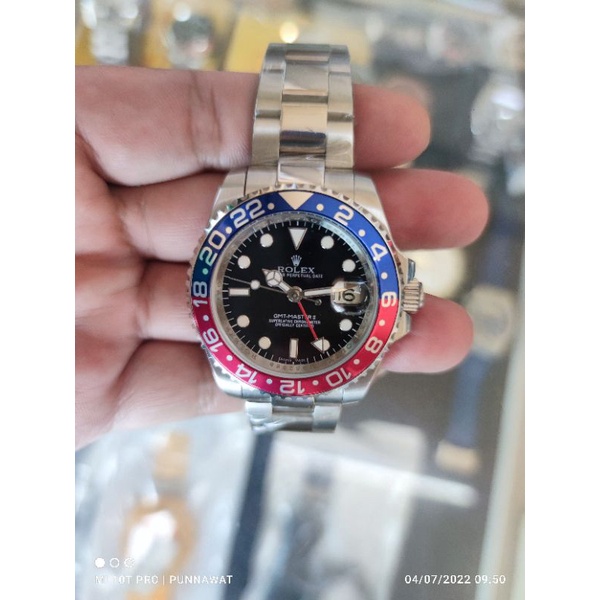 นาฬิกาRolex GMT Master Pepsi Automatic japan