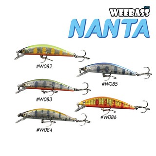 WEEBASS LURE (เหยื่อปลั๊ก) - รุ่น NANTA SINKING