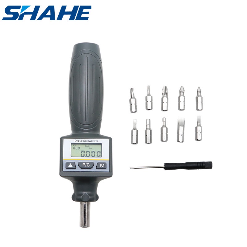 shahe Digital Torque Screw driver Adjustable Torque Head Set High Presicion Screwdriver Hand tools