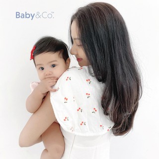 Baby &amp; Co. Burp&amp;Bib ผ้าพาดบ่าอเนกประสงค์ บรรจุ 1 ชิ้น