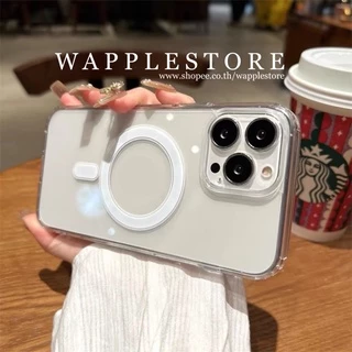 เคสใสแม่เหล็กชาร์จ เคสสำหรับรุ่น 78/SE20- 17 167Air 17Pro 17ProMax Filp5 Filp6 S23Ultra S24Ultra