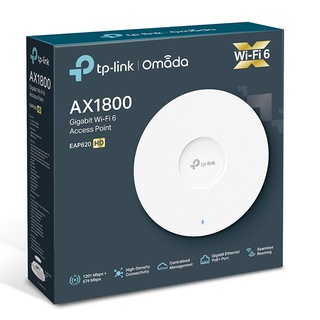 TP-LINK (EAP620-HD) AX1800 Wi-Fi 6 Wireless Dual Band Ceiling Mount Access Point