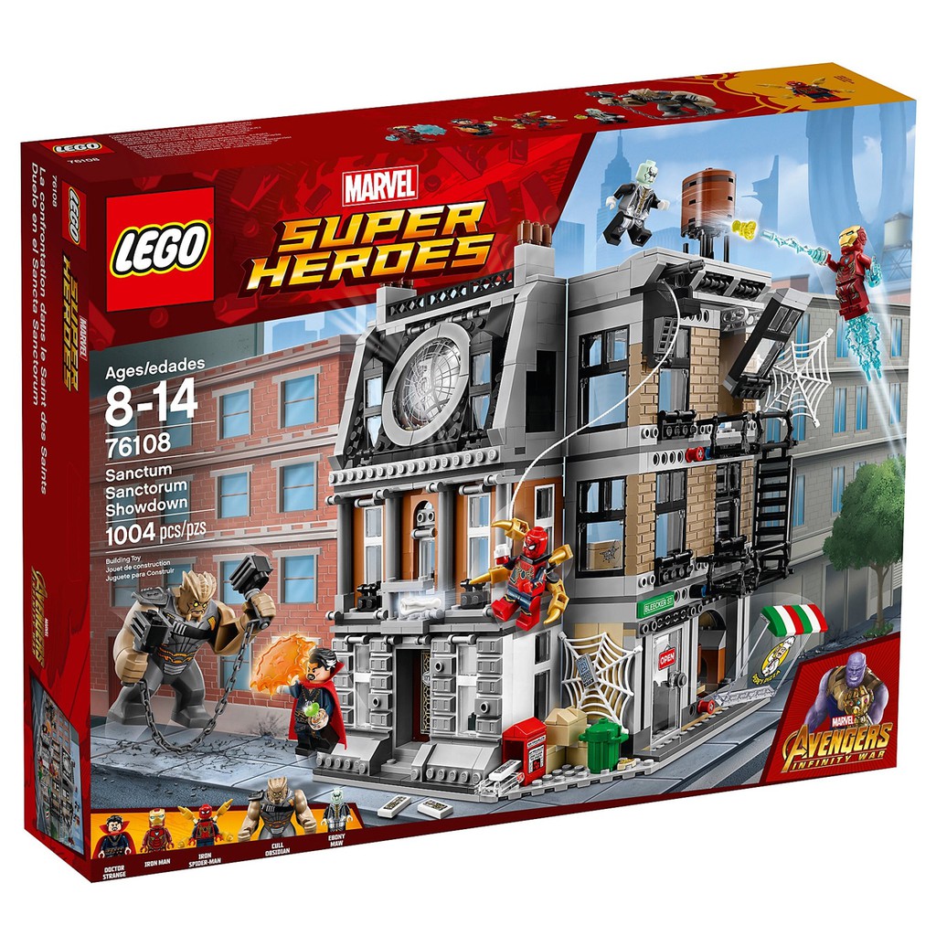 76108 : LEGO Marvel Avengers Sanctum Sanctorum Showdown (กล่องมีตำหนิเล็กน้อย)
