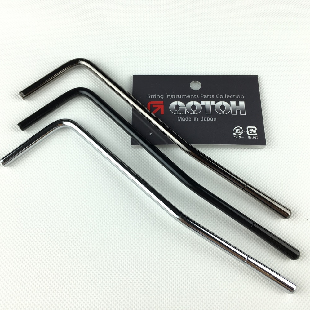 1 ชิ้น GOTOH F3 Tremolo ระบบสะพานแขนสําหรับ GOTOH GE1996T Tremolo ระบบสะพาน