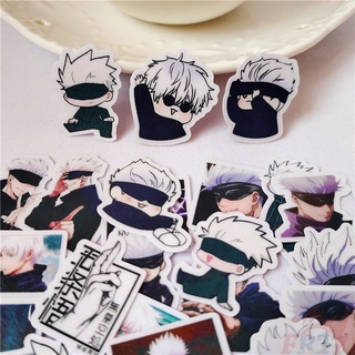 ❤ Jujutsu Kaisen . Gojo Satoru Q-1 Mini Diary Manual สติ๊กเกอร์ ❤ 40Pcs/Set DIY Fashion Scrapbooks Album Decor Decals สติ๊กเกอร์