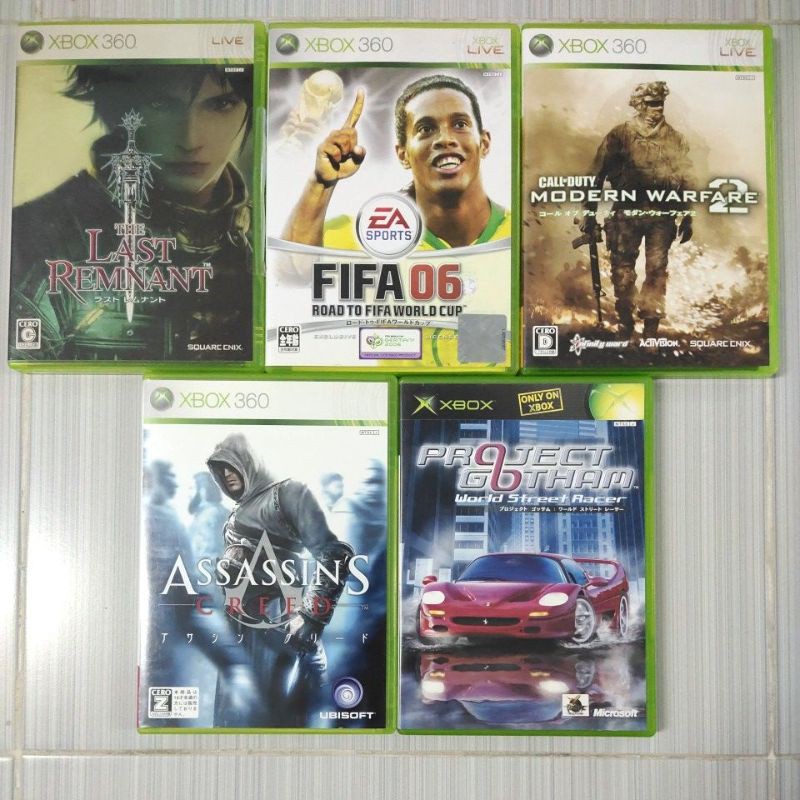 XBOX , XBOX360 แผ่นเกมส์