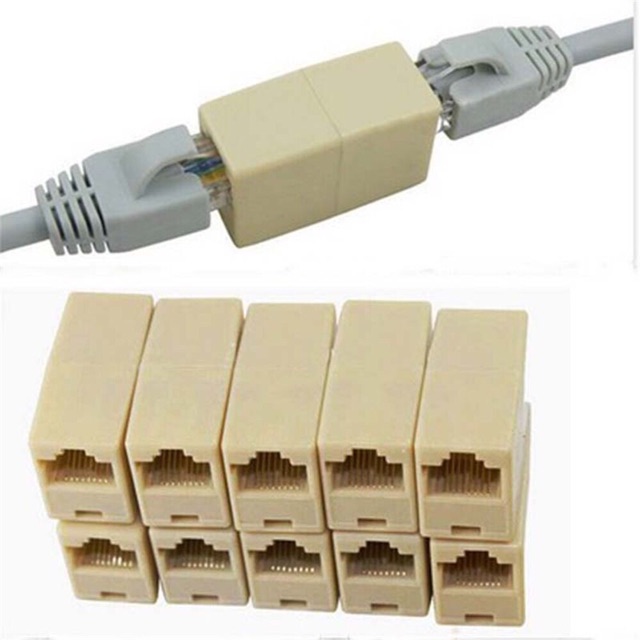 ข้อต่อสายLAN (RJ45)CAT5/CAT6 ต่อสาย LAN ให้ยาวขึ้น(สินค้ามีพร้อมส่ง)