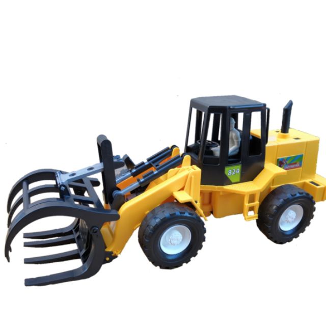 Banktoys ​รถคีบอ้อย คีบซุง รถคีบอ้อยฝาครอบ คันใหญ่