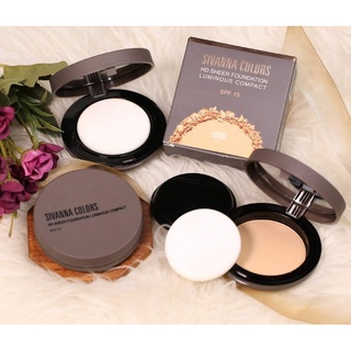 SIVANNA COLORS HD SHEER FOUNDATION LUMINOUS COMPACT SPF15 HF2006