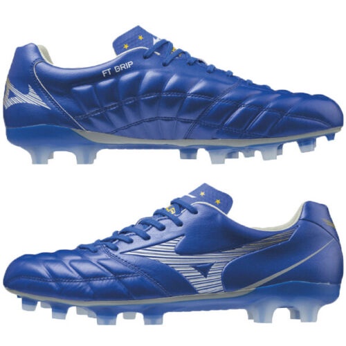 Kasut Bola Sepak MIZUNO Soccer Spike Shoes REBULA CUP JAPAN P1GA2070 รองเท้าฟุตบอลสีน้ําเงิน