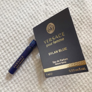 พร้อมส่ง น้ำหอม VERSACE pour home DYLAN BLUE Eau de Parfum 1 ml.