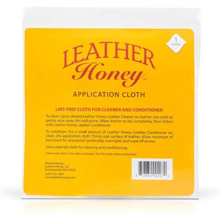 Leather Honey : LTH003* ผ้าไมโครไฟเบอร์ Leather Applicator